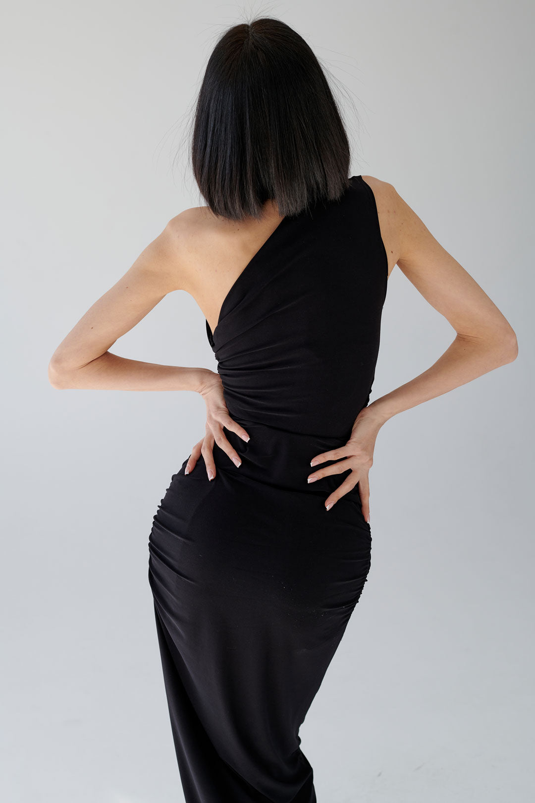 ELASTIC DRAPED SKIRT